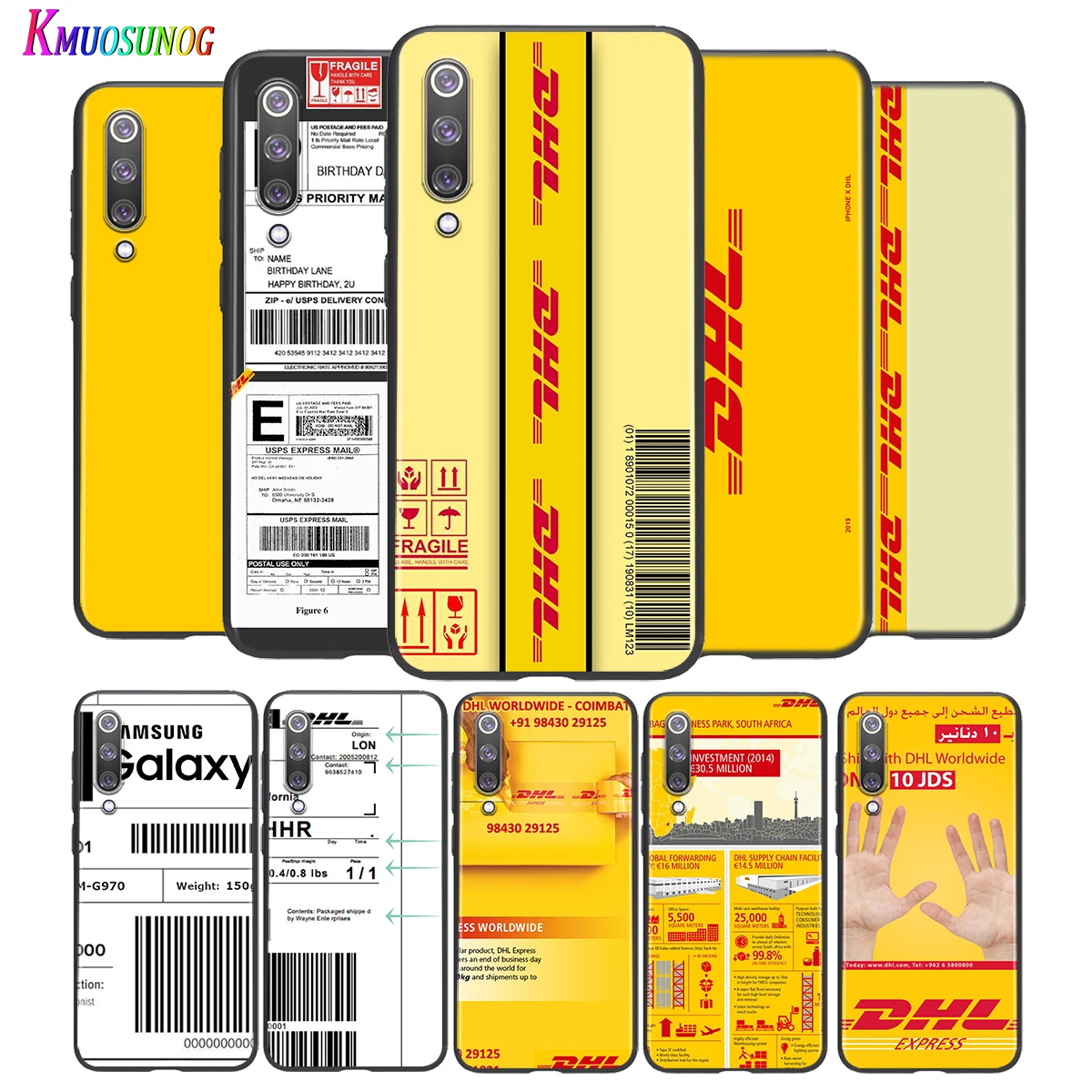 

Fashion Dhl Express For Xiaomi Mi 8 9 10 11 10i 11i 10 10Pro 11Pro CC9 A3 9T 10T Lite Pro Se Ultra 5G Black Silicone Phone Case