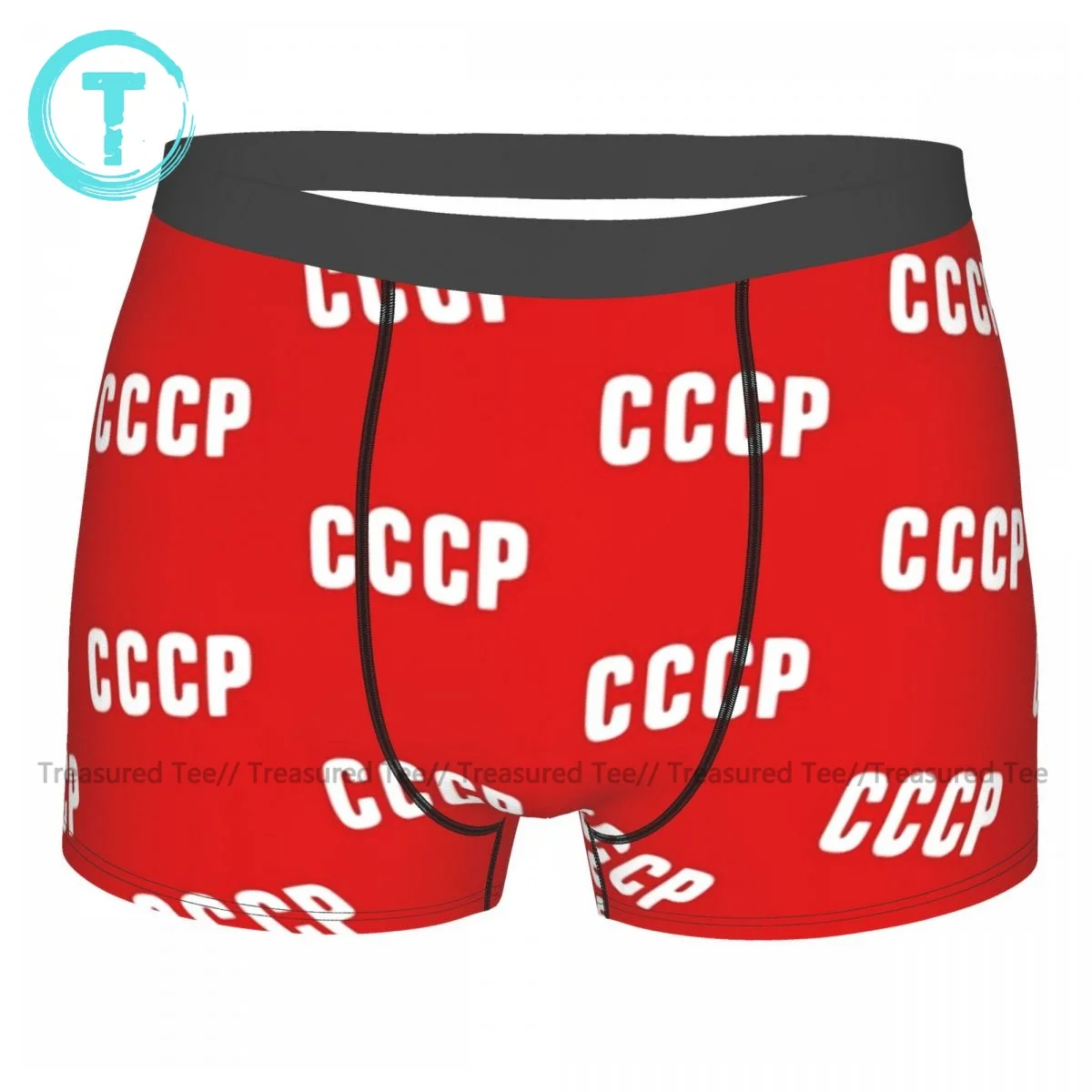 Cccp Underwear Breathable Trenky Sublimation Trunk Polyester Pouch Males Boxer Brief