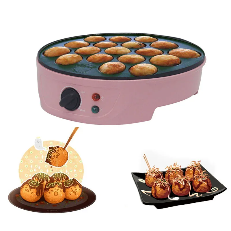 Бытовая маленькая электрическая машина для приготовления шариков осьминогов с 18