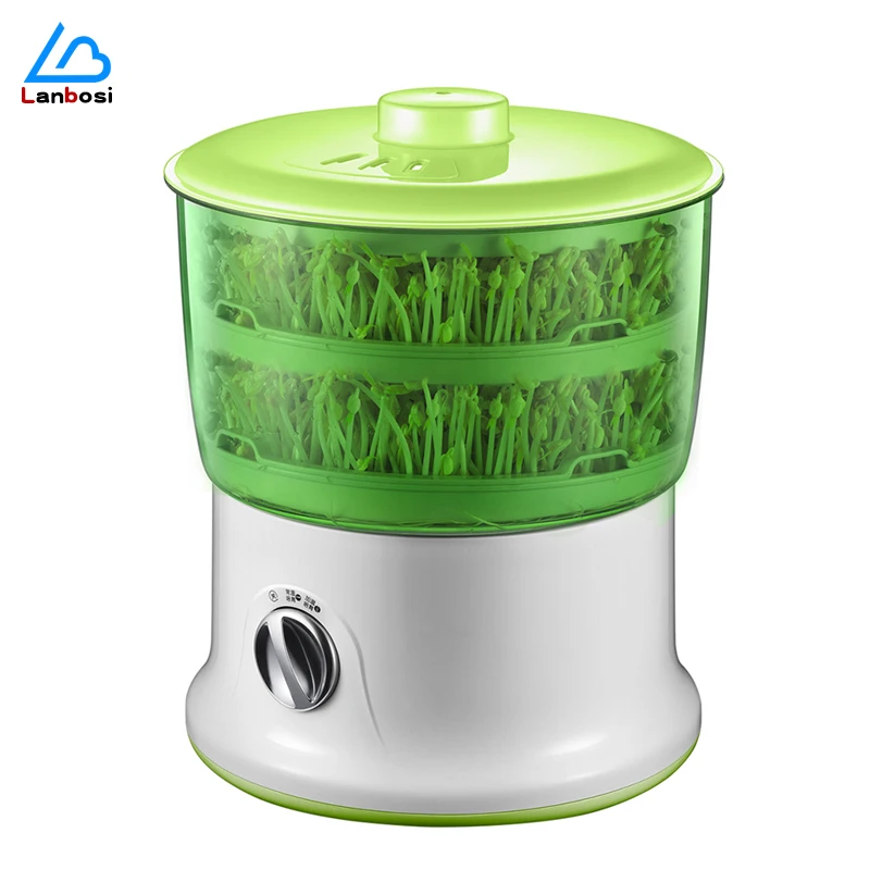 Household Automatic Bean Sprouts Machine Multi-Function Bean Sprouts Machine Raw Mung Bean And Soybean Sprout Pot