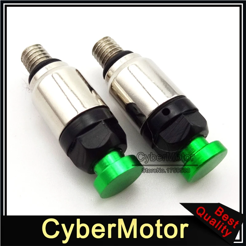 Зеленые мотоциклетные клапаны для пропускного способа воздуха 5x0 8 мм