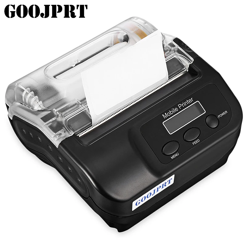 GOOJPRT SP400 80 мм Bluetooth термопринтер этикеток беспроводной портативный Чековая