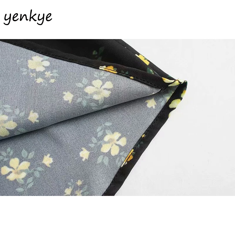 Женское платье с цветочным принтом Летнее мини-платье трапециевидной формы