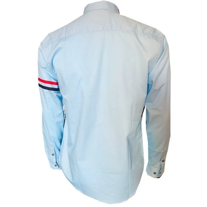 Faconnable бренд рубашки Chemise мужской Eden модная мужская одежда с длинными рукавами хлопковая рубашка Повседневная парка мужская рубашка 233