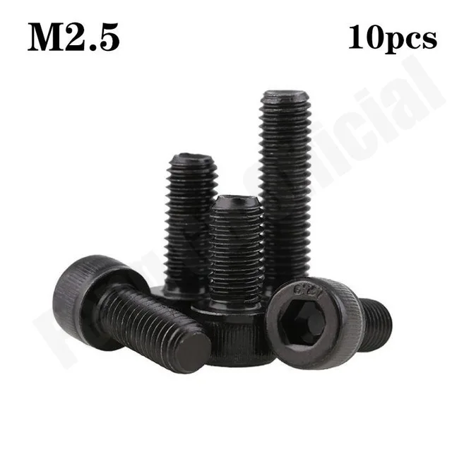 

[M2.5] grade 12.9 hexagon socket head screw M2.5 * 3 / 4 / 5 / 6 / 8 / 10 / 14 / 12 / 16 / 20 / 25-50