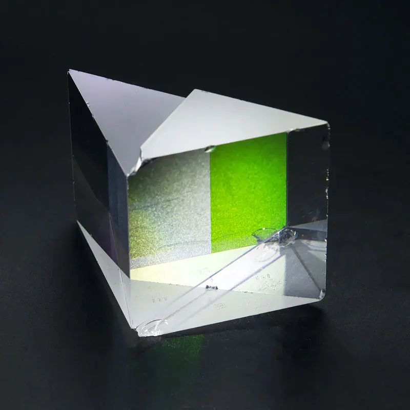 

Фабрика дефектного оптического стекла тройной треугольный правый угол Призма DIY украшения Priisma RGB комбинатор/сплиттер