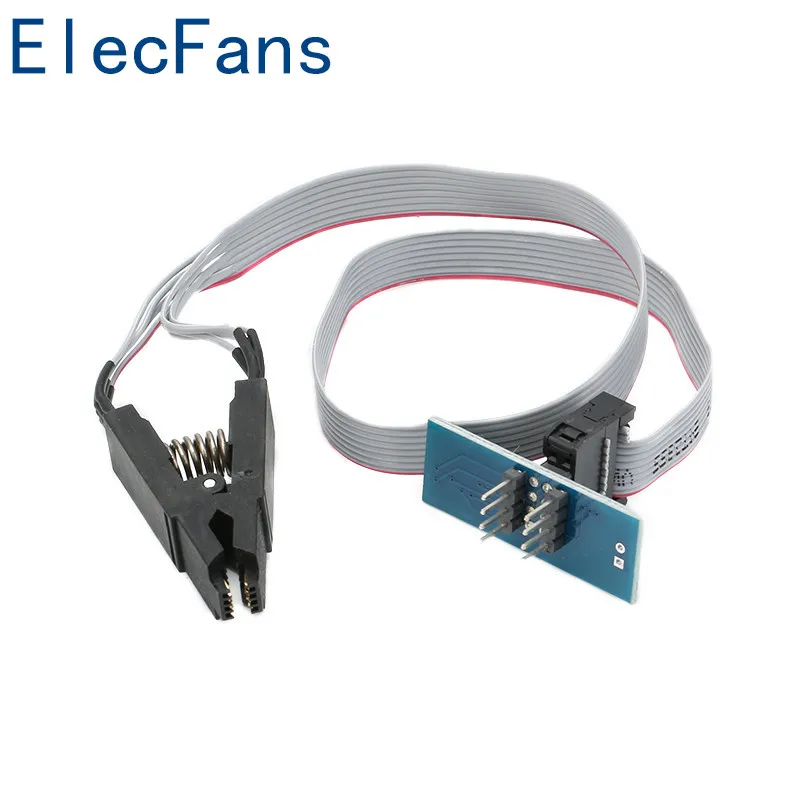 Программируемая плата SOIC8 SOP8 DIP8 с зажимом для тестирования программируемый USB