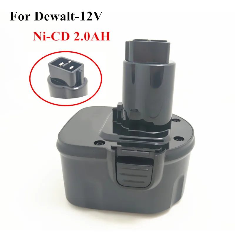 Сменный никель кадмиевый аккумулятор 12 в 2000 мАч для Dewalt 152250 27 397745 01 DC9071 DE9037 DE9071 DE9075