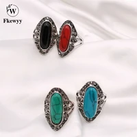 fkewyy new fashion rings for women red jewellery gothic accessories engagement ring for woman wedding gift body jewelry girl