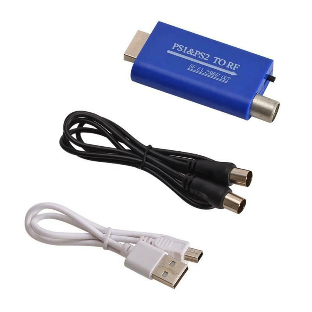 

PS1/PS2 Game Consoles To RF Converter Adapter Radio Frequency RF Output