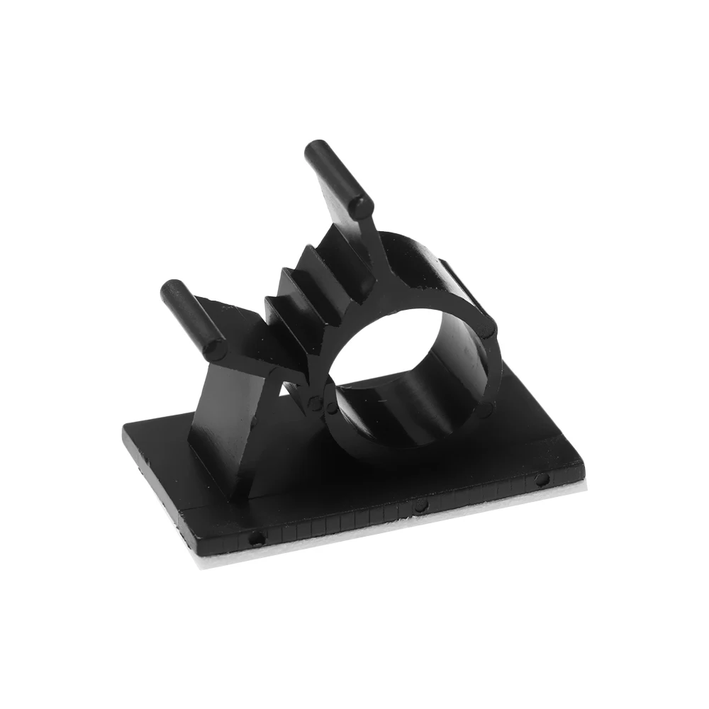 10 шт. прочный зажим для кабеля самоклеящийся держатель проводов органайзер