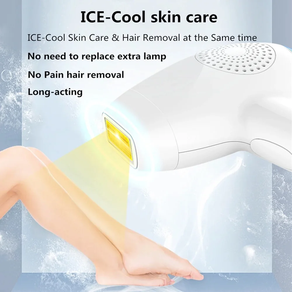 Высокое качество 3 в 1 IPL эпилятор холодного льда для удаления волос Домашний