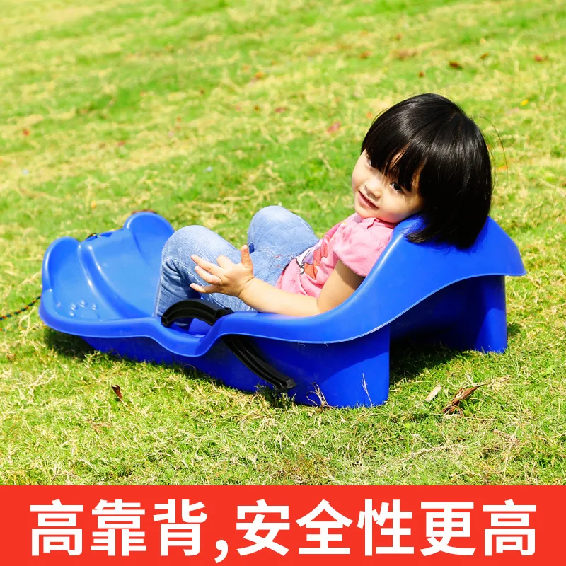 Уличная панда детская песочница оборудование для катания на лыжах сани