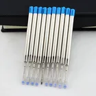 Универсальная шариковая ручка Замена заправок мм с красными чернилами, 10 шт., 0,7 мм