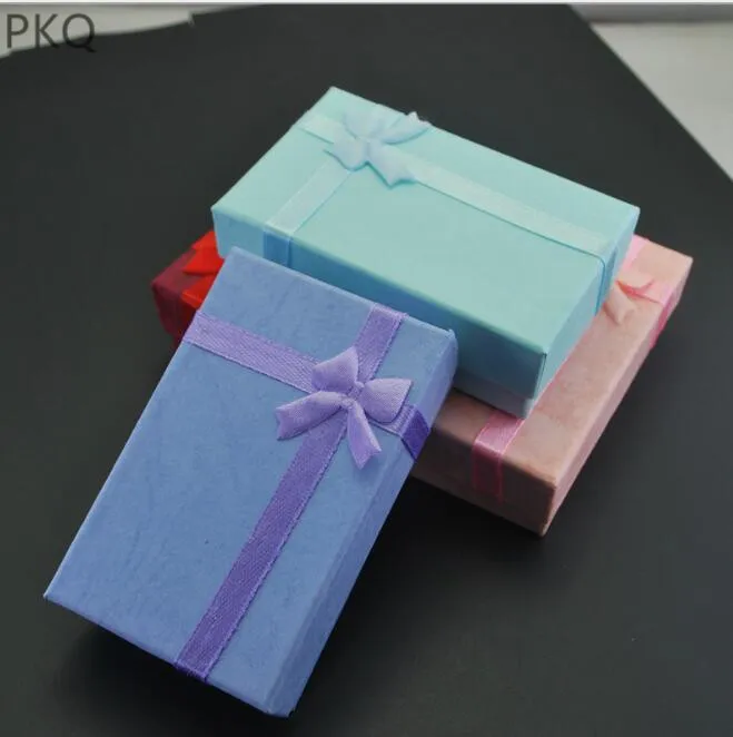 24 шт 8x5x2 5 см упаковка ювелирных изделий серьга коробка/Кольцо/комод для украшений