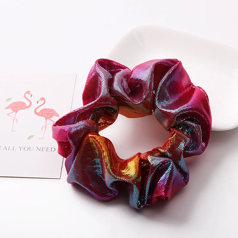 1 шт. блестящие 2 вида цветов повязка на голову градиент лазерный Сращивание