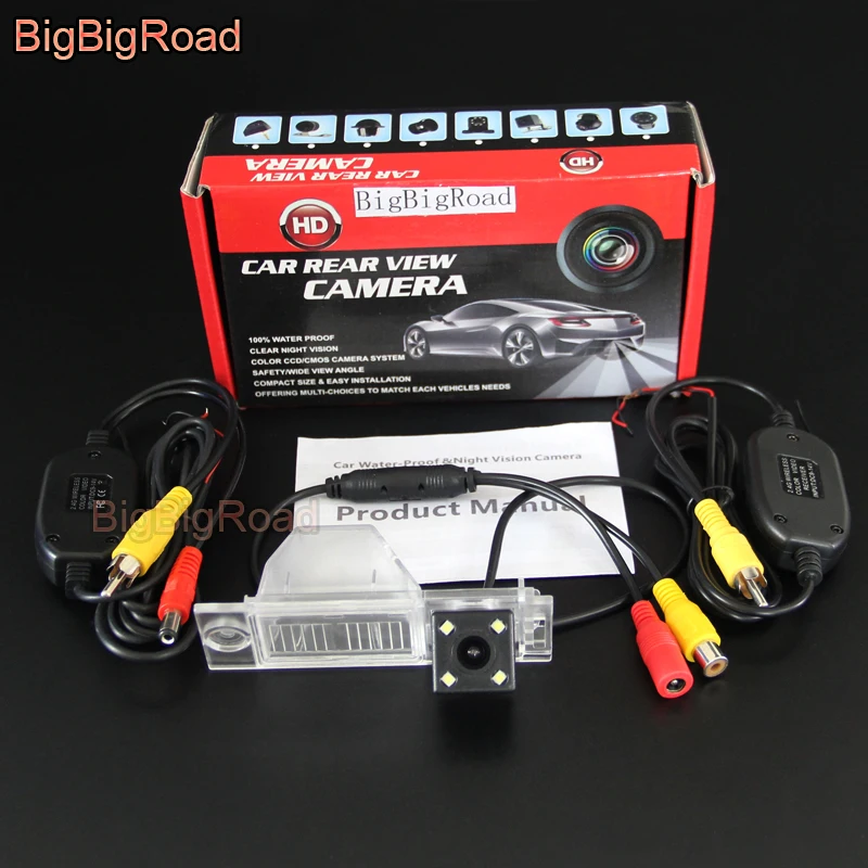 Автомобильная умная ПЗС-камера заднего вида BigBigRoad с динамическим треком для Hyundai