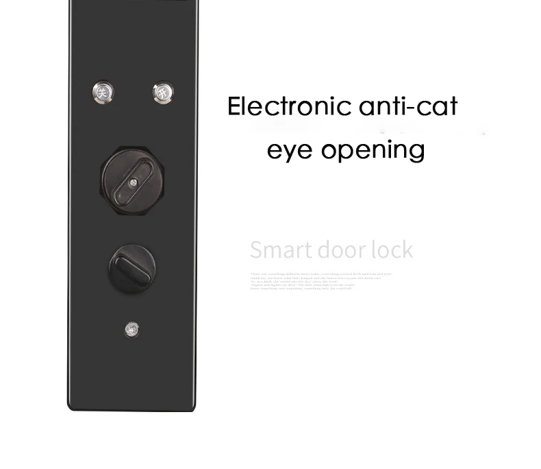 Электронный Bluetooth отпечаток пальца код замка двери, карта, ключ сенсорный экран цифровой пароль замок wifi смарт-замок приложение