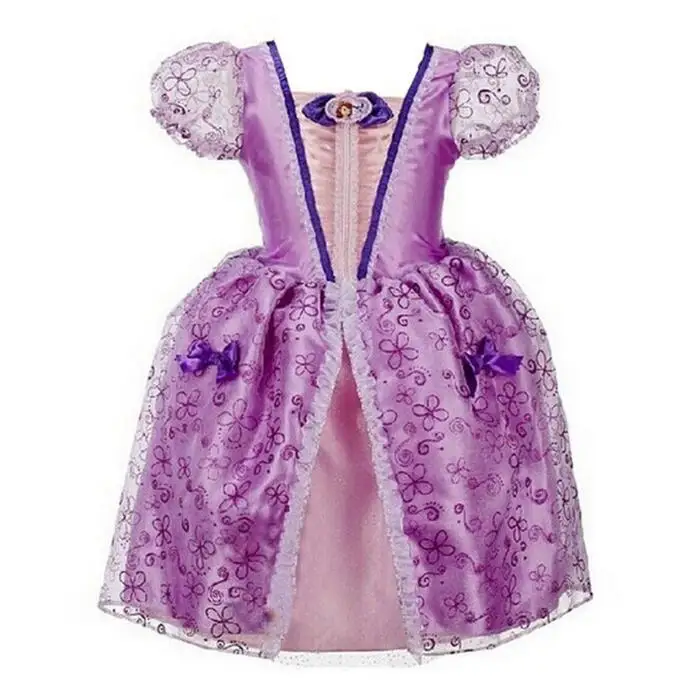 CNJiaYun Princess Girls Cinderella Dress Kids Clothing Snow Rapunzel Aurora Christmas Costume For Dresses | Детская одежда и обувь