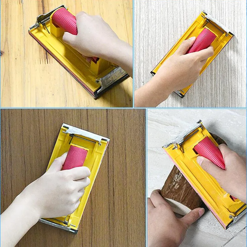 Универсальный держатель наждачной бумаги ручной ремень шлифовальный станок