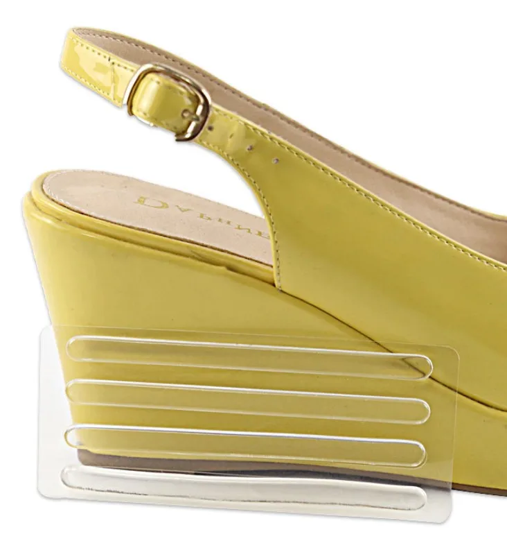 4 шт. самоклеящиеся гелевые Нескользящие патчи для ног Противоскользящие