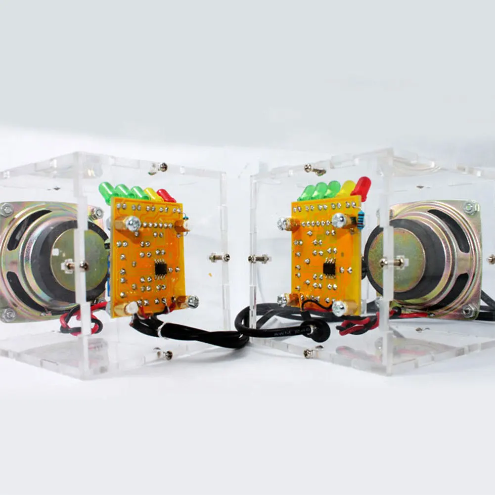 2 шт./компл. коробка для подарка музыкальный усилитель Музыка Прозрачный смешной