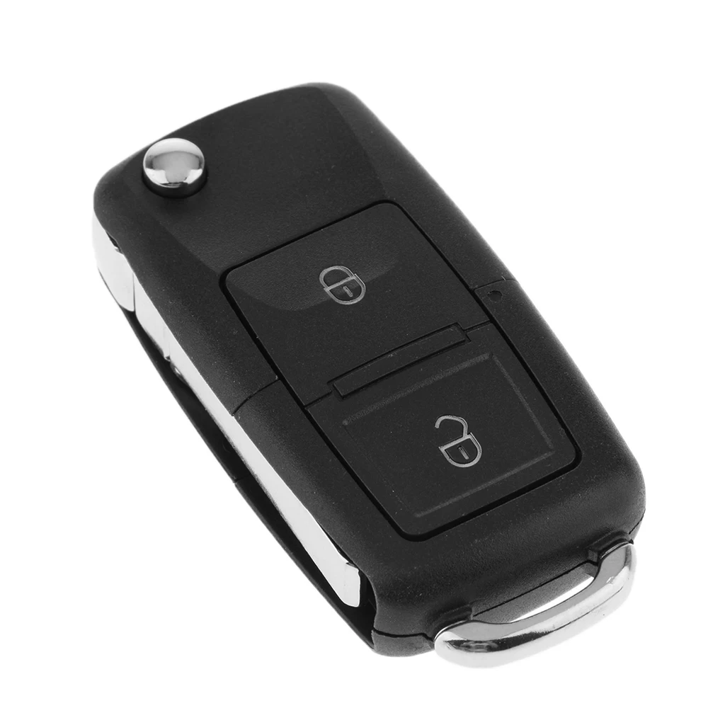 2 Buttons Car Flip Remote Key ID48 Chip For VW Bora Golf MK4 Part Number:1J0959753CT | Автомобили и мотоциклы