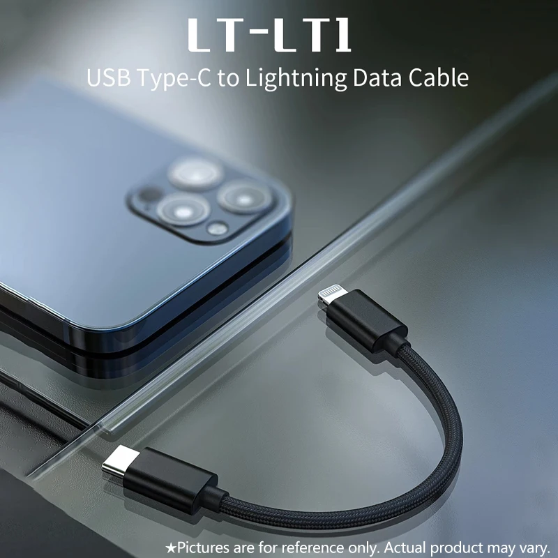 Кабель Fiio LT-LT1 с Type-C на Lightning OTG для подключения IOS BTR5 BTR3K Q3 Q5S-TC K9 Cable | Электроника