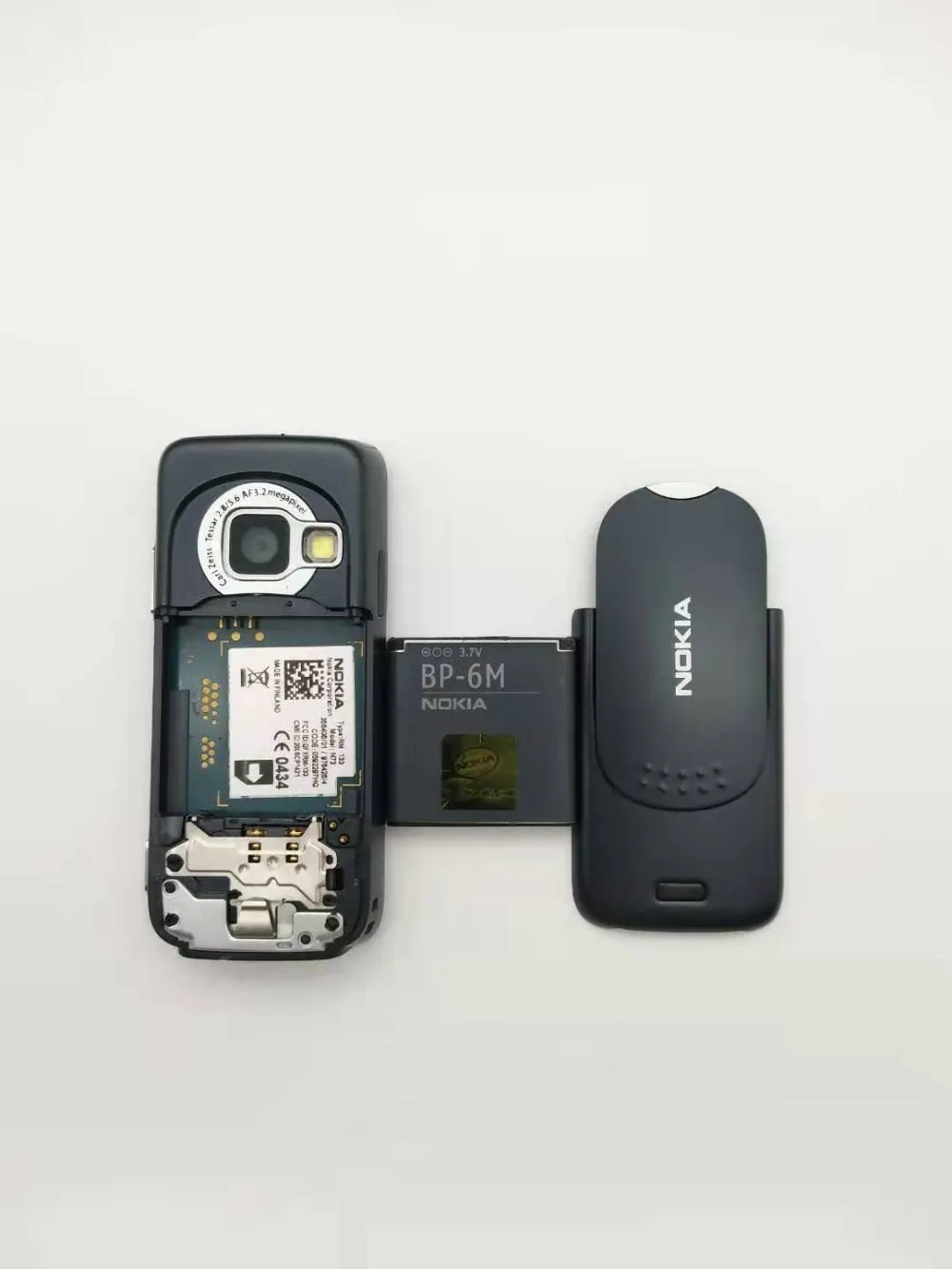 Восстановленный Мобильный телефон Nokia N73 разблокированный GSM Английский Арабский Русский Клавиатура