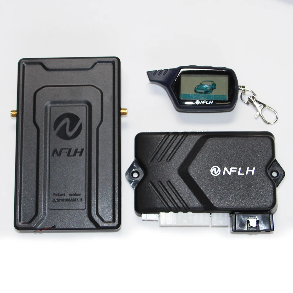 

B9 GSM Mobile phone control car GPS car two-way anti-theft device upgrade gsm gps For Russia Keychain Alarm