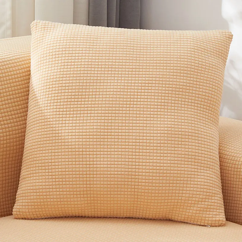 

1PC Plush Cushion Cover Pillow Cover Pillowcase High Quality Classic Fashion Home Decorative Sofa Throw Pillow Case