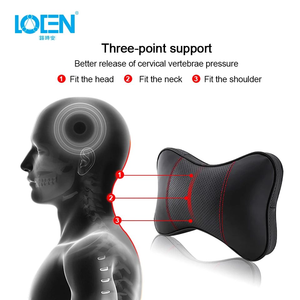 LOEN 2 шт. высокое качество чехол для автомобильного сиденья из натуральной кожи