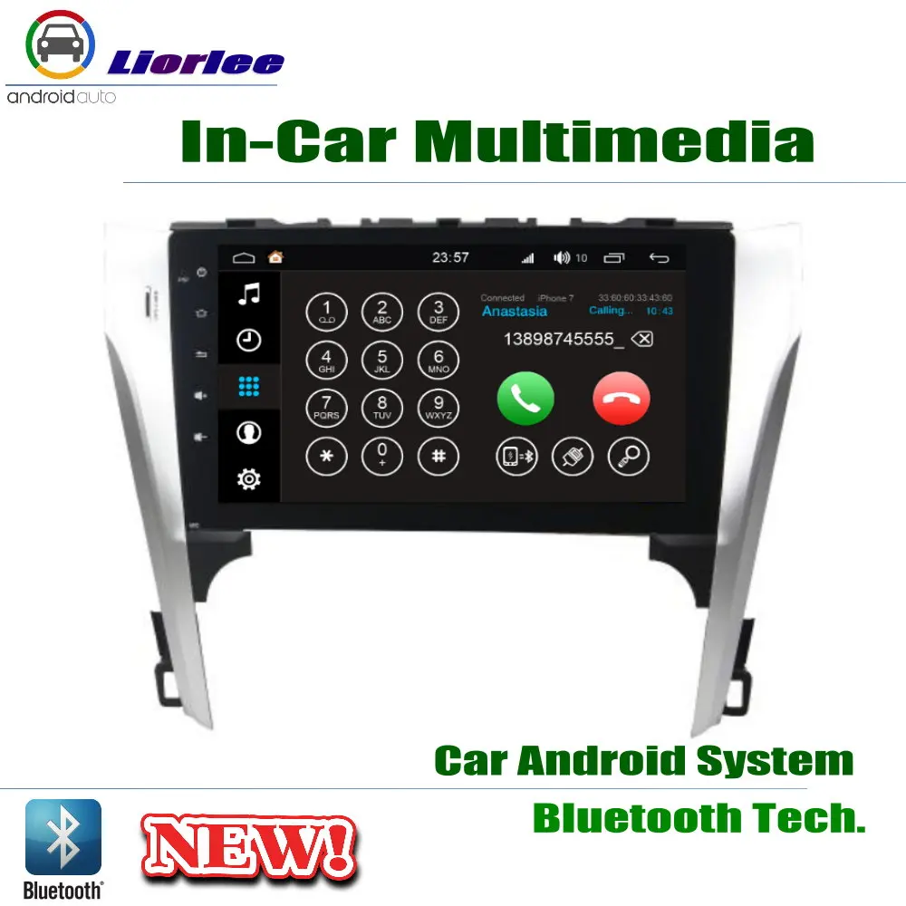 Автомобильный Android плеер для Toyota Camry Aurion 2011-2017 Европейская версия 10 1 дюйма IPS