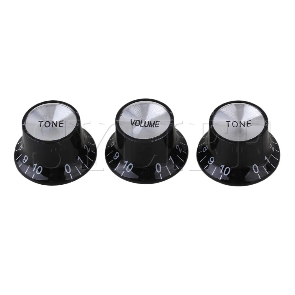 Черная ручка в форме колокольчика/набор серебряных колпачков|Детали и