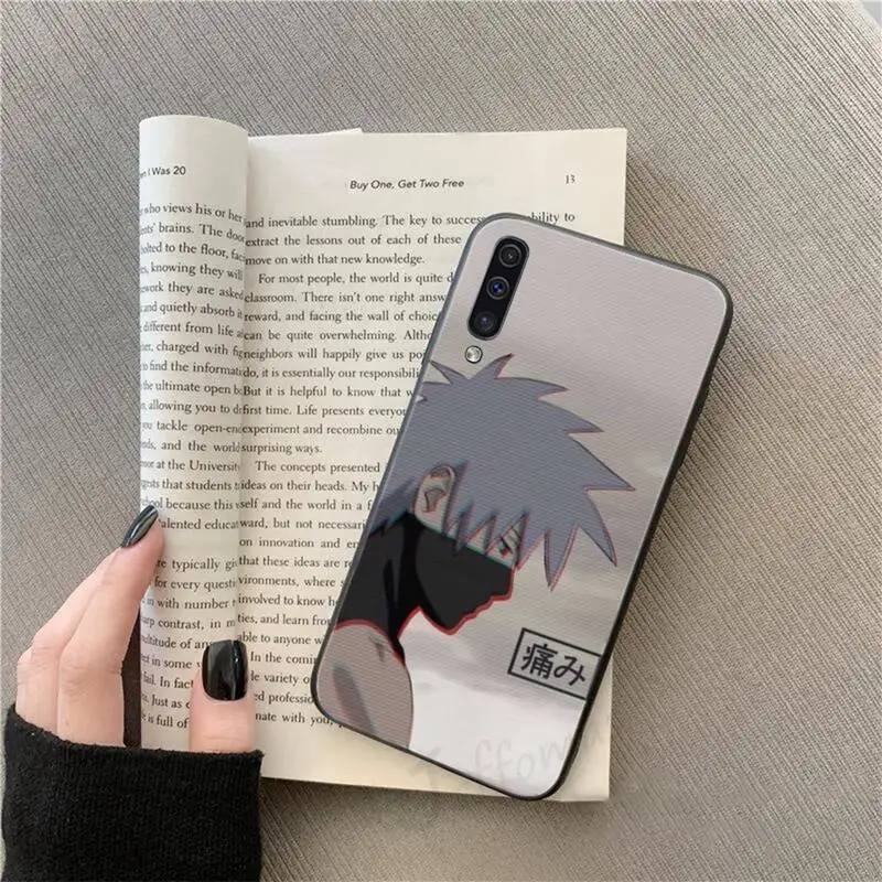 

Naruto Sasuke Kakashi anime manga Phone Case For Samsung galaxy S 9 10 20 A 10 21 30 31 40 50 51 71 s note 20 j 4 2018 plus