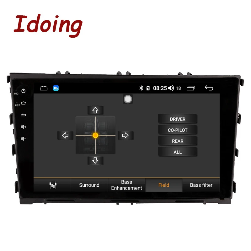 Автомобильный мультимедийный плеер Idoing 10 2 дюйма 1DIN Android радио для Hyundai MISTRA 2012 2017 GPS