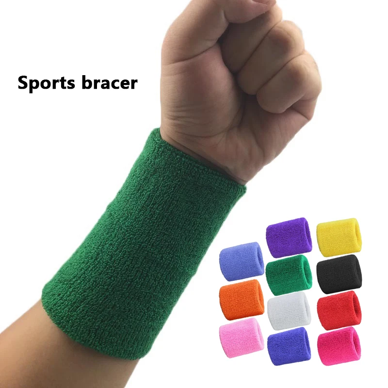 

1PCS Sport Wristband Brace Wrap Bandage Gym Strap Running Sport Safety Wrist Support Padel Pulseira Badminton Wrist Band