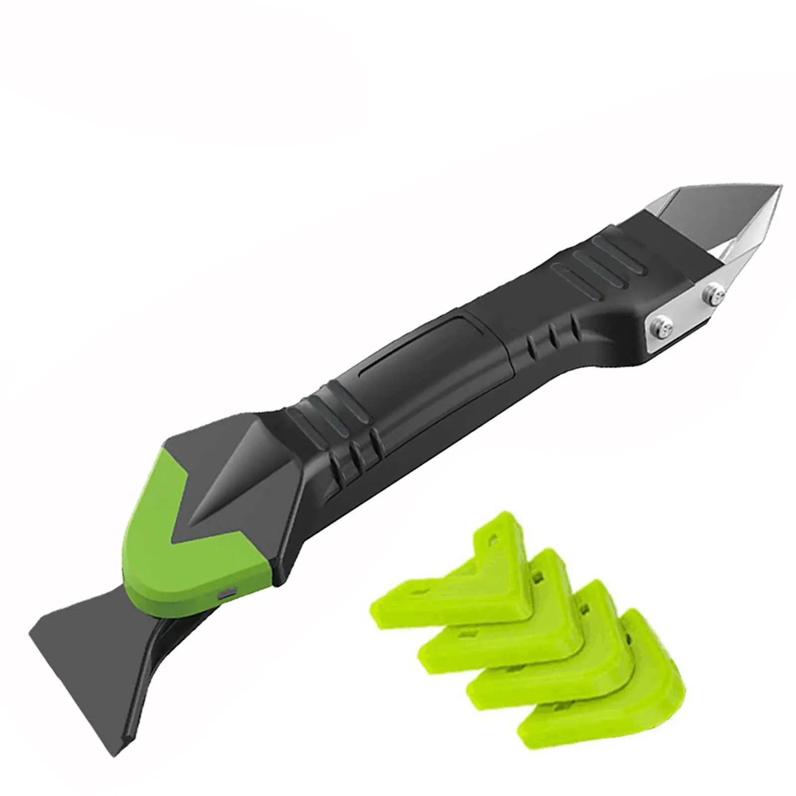 

Creative 5In1 Silicone Remover Caulk Finisher Sealant Smooth Scraper Grout Kit Tools Plastic Hand Tools Set Accessories#99