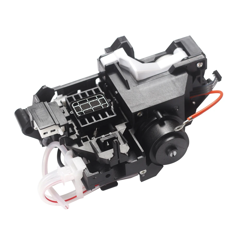 Фото Подходит для УФ-принтера A3, Колпачковая станция DTF DTG Epson L1800 R1390 1400 1410 1500, блок очистки, всасывающая чернильная головка насоса, парковка №3