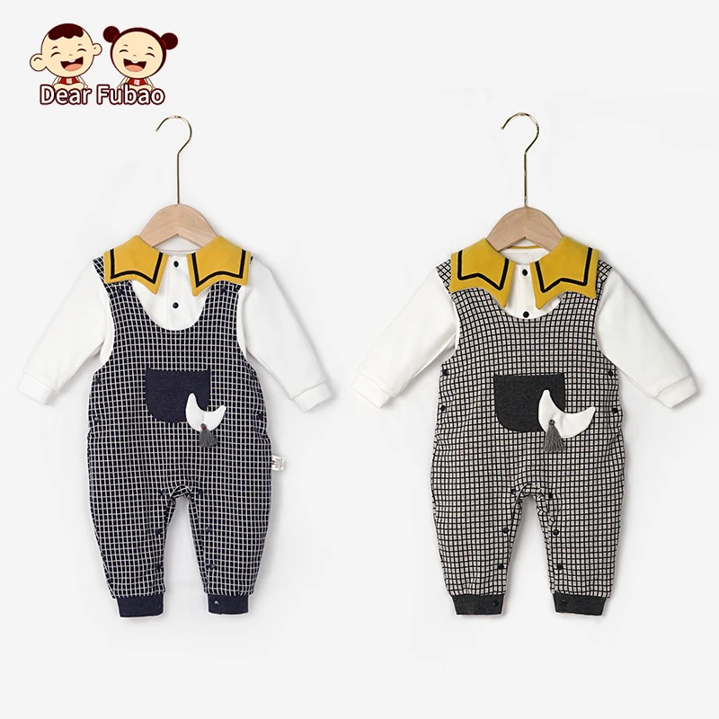 

2021 Baby Clothes Set New Born Baby Boys Spring Autumn Cotton Romper Newborn Outfit Infant Tracksuits Kid Two Piece Set Gift