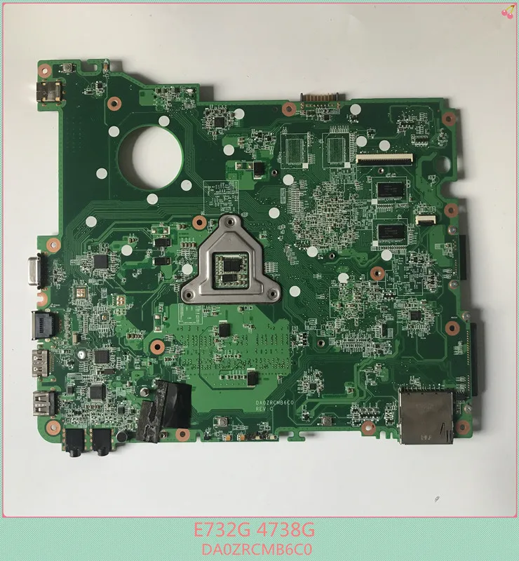 Материнская плата для ноутбука DA0ZRCMB6C0 Acer E732 E732ZG DDR3 с графической картой 100%