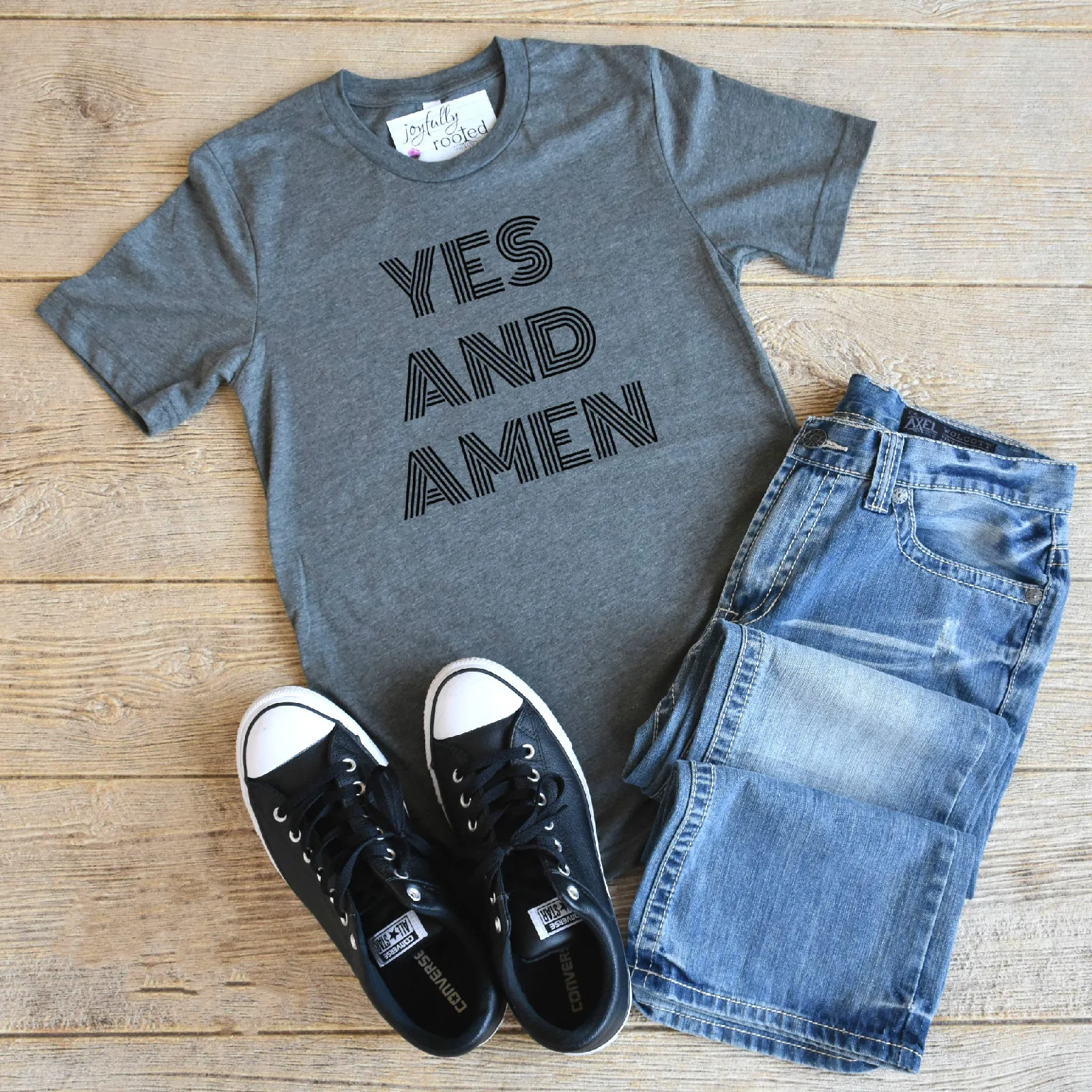 

Yes And Amen Funny Christian Shirt Unisex Faith Inspired Summer Tops Short Sleeve Letters Print Jesus Tees Bible Verse t shirts