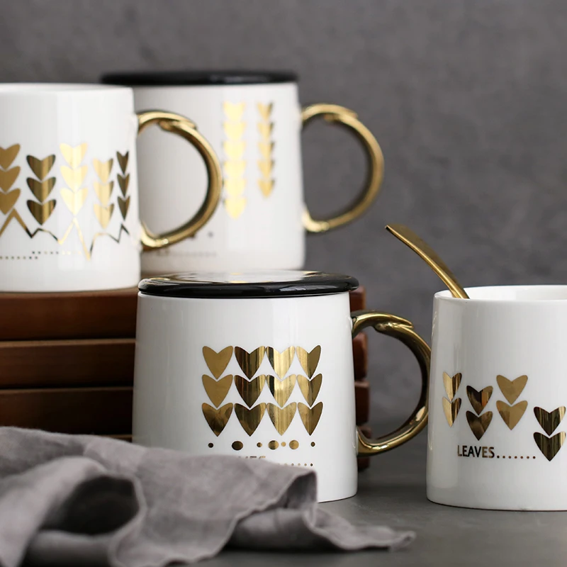 Большая Керамическая Кружка Набор чехлов для кофейных чашек простая и