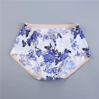 seamless panties silk satin underwear comfort briefs low waist female solid panty femme printed intimates womens sexy lingerie