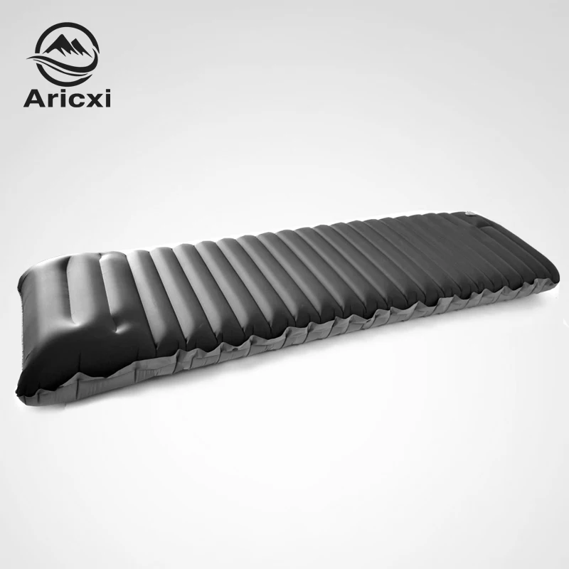 Утолщенный туристический воздушный матрас Aricxi 10 см уличный ультралегкий