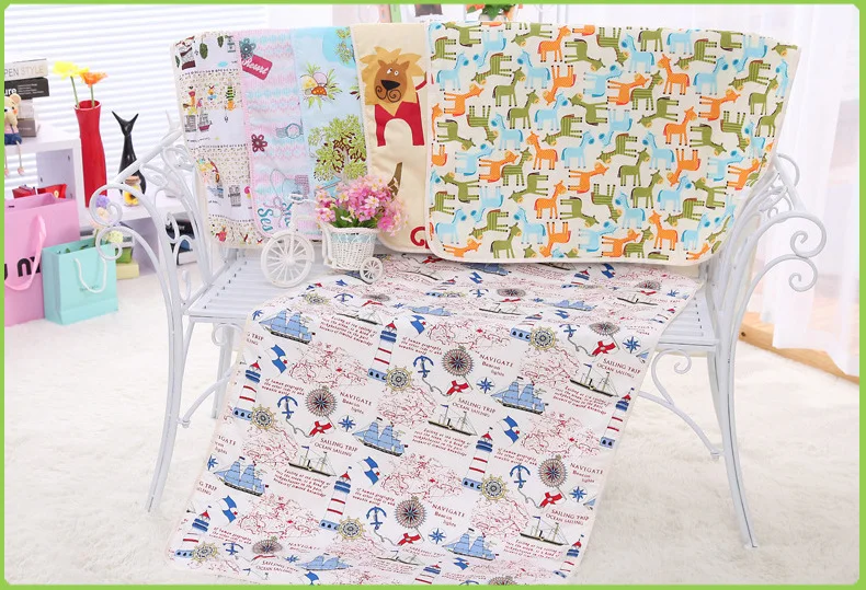 60*90 см Мультяшные мягкие матрасы троадор с фрезами водонепроницаемый