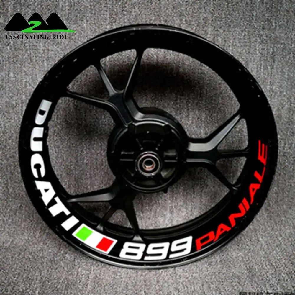899 Применимый для поездок на мотоцикле Ducati 796/696/795/821/848/899/899/1200/1199/1299 Monster в байкерском стиле из водонепроницаемого материала светоотражающего стикера - Цвет: 899