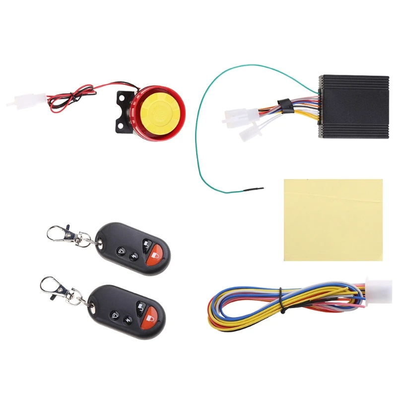 Система охранной сигнализации для велосипеда и мотоцикла иммобилизатор с