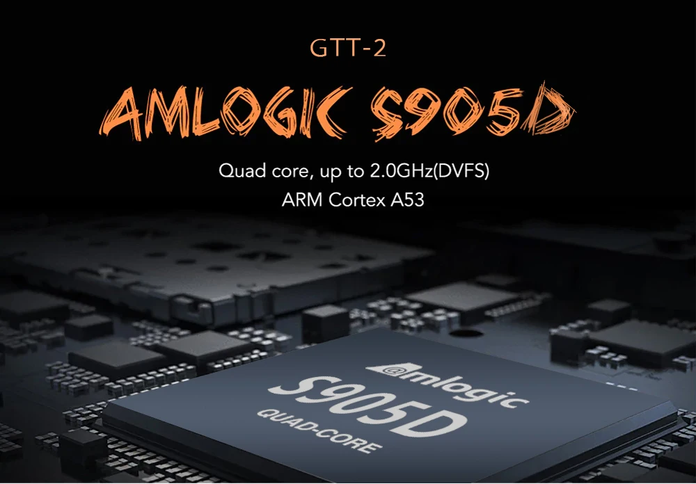 GTmedia GTT2 Android 6,0 Smart tv BOX Amlogic S905D 2G/8G телеприставка 4K HD H.265 2,4G Wifi медиаплеер ТВ приставка IP tv Youtube M3U