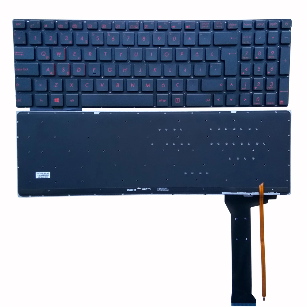 OVY KR SP TR Клавиатура для ноутбука ASUS GL552 GL552J GL552JX GL552V GL552VL GL552VW N751 N751J N751JK N751JX G551VW с